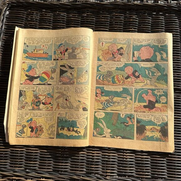 Porky Pig‎ No. 52 VG Dell Comics 1957 The Tortoise Shell King - Picture 4 of 8